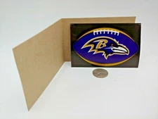 NFL Baltimore Ravens Prismatic Sticker Vending Machine Glossy A1