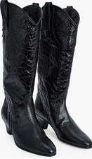 By Far Embossed Western Boots SOLD OUT