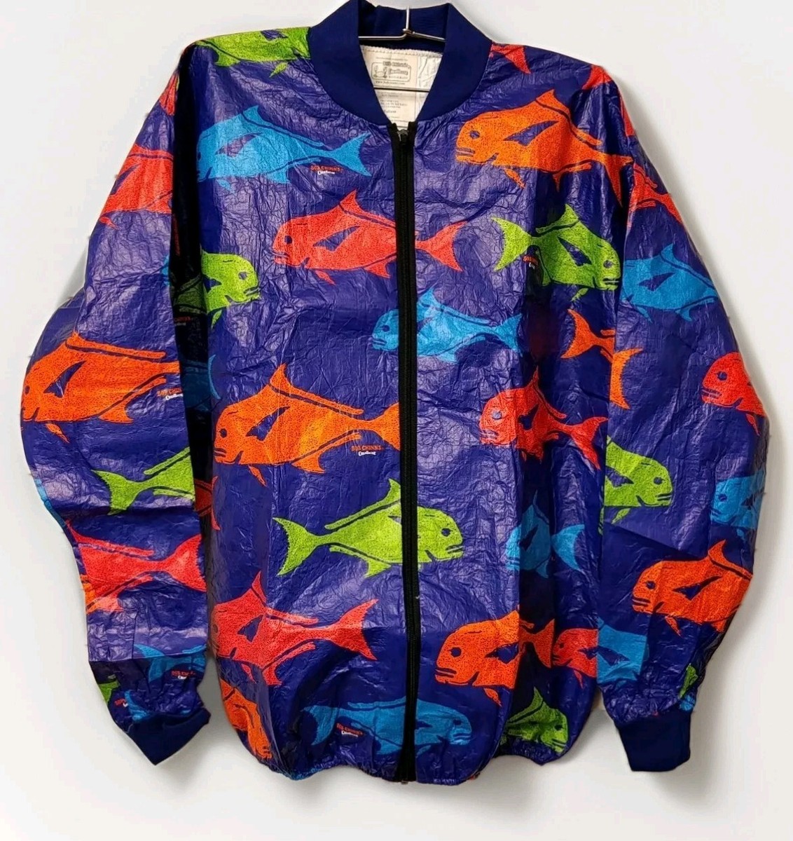 VTG Y2K 90s Jacket BOB CHINN'S CRABHOUSE MAI TAI Size Medium