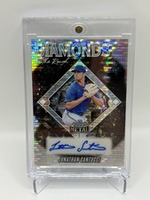 2025 Leaf Metal  Diamonds The Rough Jonathan Santucci Holofoil Auto Mets 9/10
