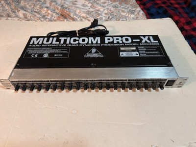 Behringer Multicom Pro-XL MDX 4600 audio interactive quad dynamics processor 