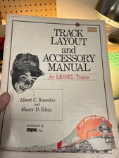 Track Layout and Accessory Manual for Lionel Trains 1979