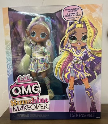 LOL Surprise OMG Sunshine Makeover Sunrise Color Changing Fashion Doll-NIB Read