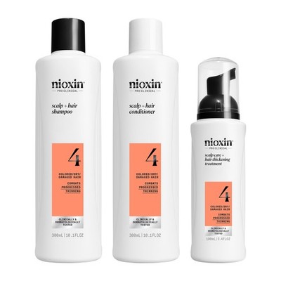 Nioxin Scalp + Hair Thickening System 4 - Hair Thickening System for Colored Or
