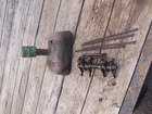 John Deere M JD Tractor engine motor rocker arm assembly valve cover push rods