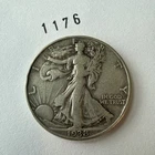 1938-D Walking Liberty Half Dollar US 50c Semi Key  Date