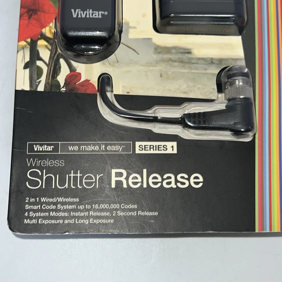 Vivitar 2 in1 Wireless / Wired Shutter Release Series 1 - Fits Nikon D300-D700 - Image 3 of 4