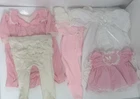 14" Cabbage Patch Dolls Clothing Set / Mixed Doll Clothes Bundle 6 Piece Set A