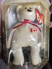 RARE TY BEANIE BABY MAPLE THE BEAR 1993 TAG IN McDONALDS 1999 PACKAGING RETIRED