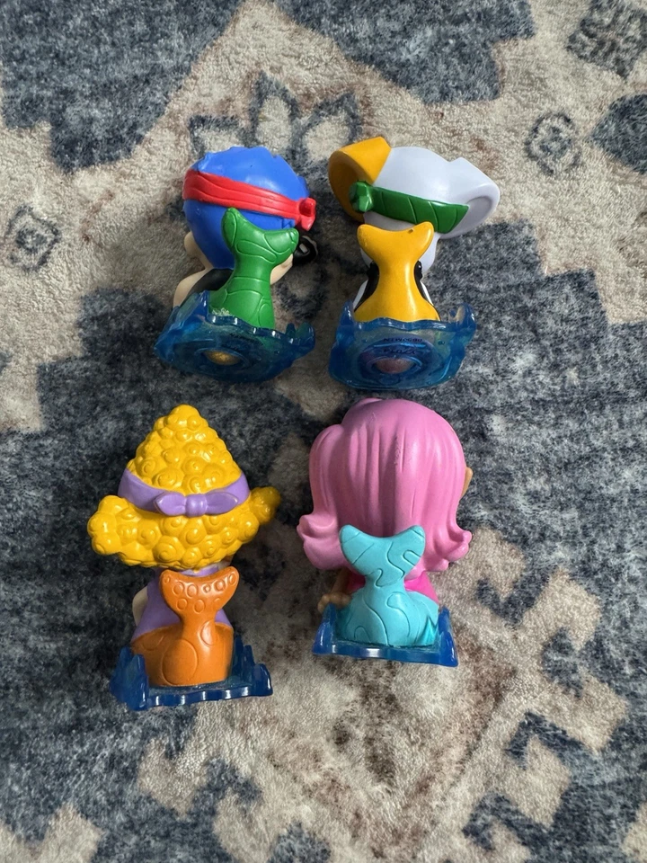 Bubble Guppies Roll N’ Go Sliders Lot (4) Bubble Puppy Fisher-Price Nickelodeon - Image 4 of 4