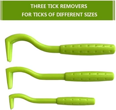UNBRAND Tick Remover Tool Removal Tool Dog Cat Pets People Pack of 3