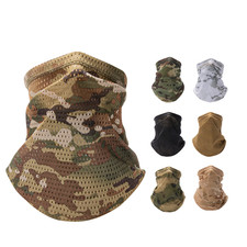 Men Mesh Quick-Dry Sun Protection Face Mask Summer Fishing Cycling Neck Cover