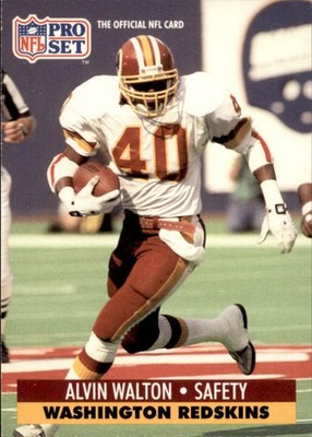 1991 NFL Pro Set Alvin Walton #323 (6025)