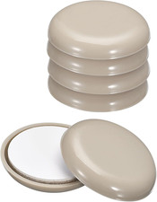 Furniture Sliders, 16Pcs 1 1/2" - Plastic Self-Adhesive Round Sliding Pads, Chai