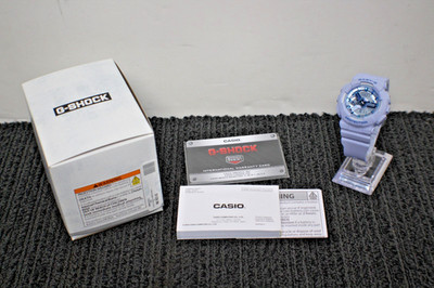 Casio Baby-G Watch - (BA-110YK-2A) - Women's Blue - W/Original Box.