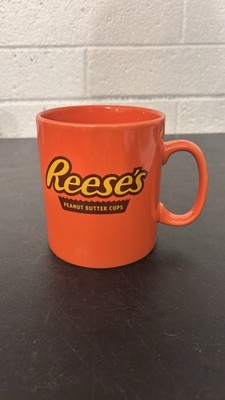 Reese s Peanut Butter Cup Large Coffee Mug Orange Dishwasher Safe