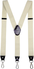 Mens Suspenders with Swivel Hooks on Belt Loops Heavy Duty Big and Tall Adjustab