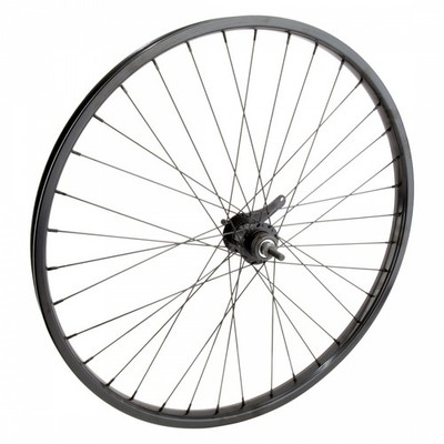 Wheel Master Steel Rear Wheel 26in Coaster Brake Centerlock 3/8 25mm Depth Black