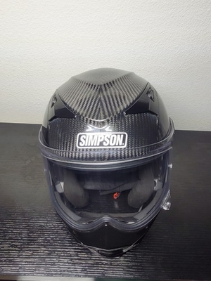 #ad Simpson Mod Bandit Carbon Helmet Carbon Medium $450.00
