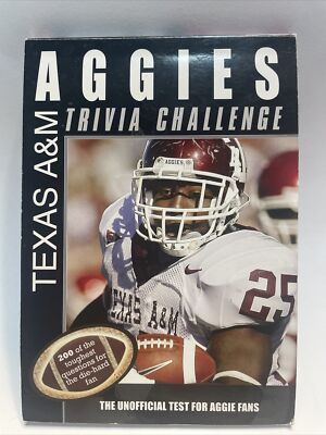 Texas A&M Aggies Trivia Challenge Sourcebooks (2008) NOS