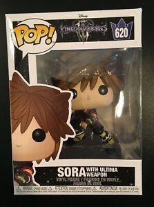 Funko Pop Disney Kingdom Hearts Sora With Ultima Weapon 6 W Pop Protector Ebay