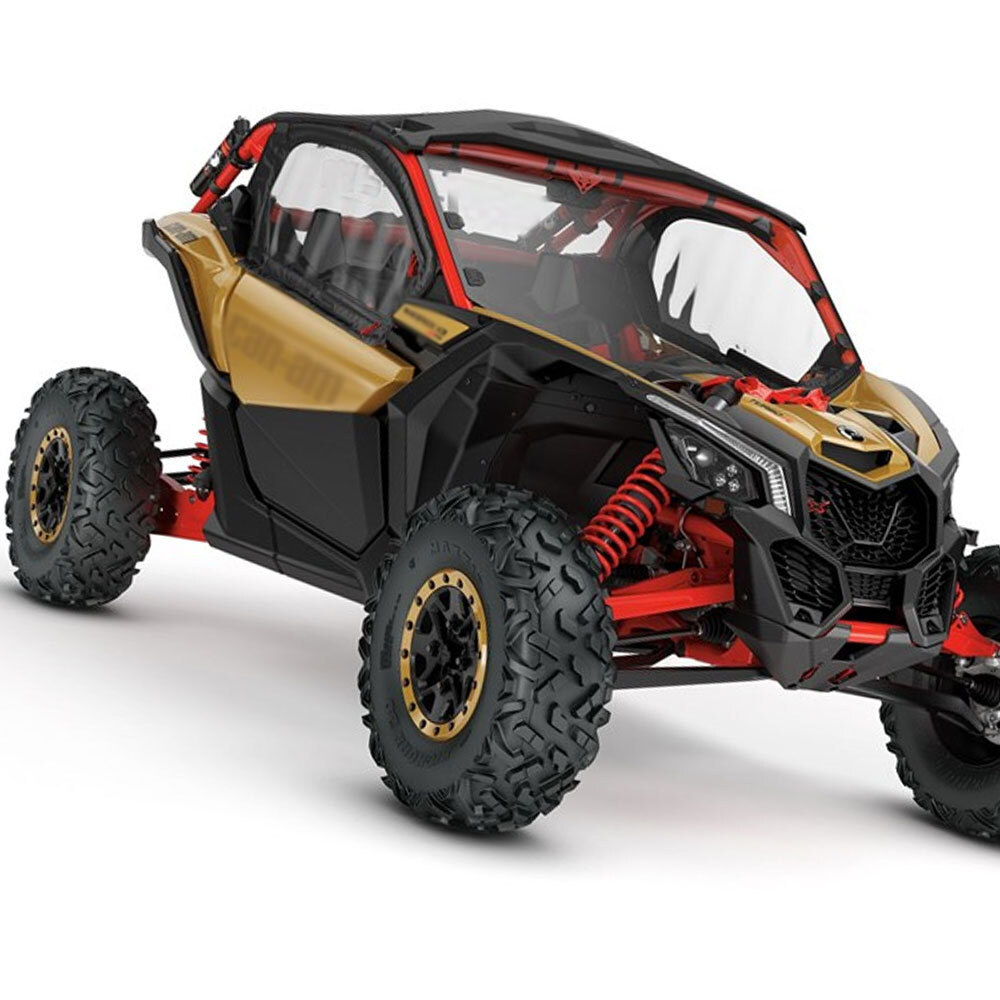 Plastic Roof Hard Top and Half Lower Door Panels For Can-Am Maverick X3 2 Seater