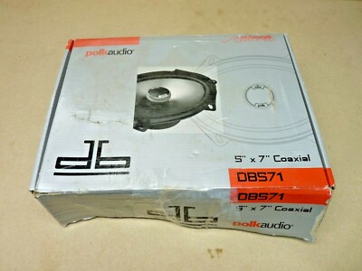 New Polk Audio 5 x 7 Coaxial Speakers-Auto,Marine DB 571