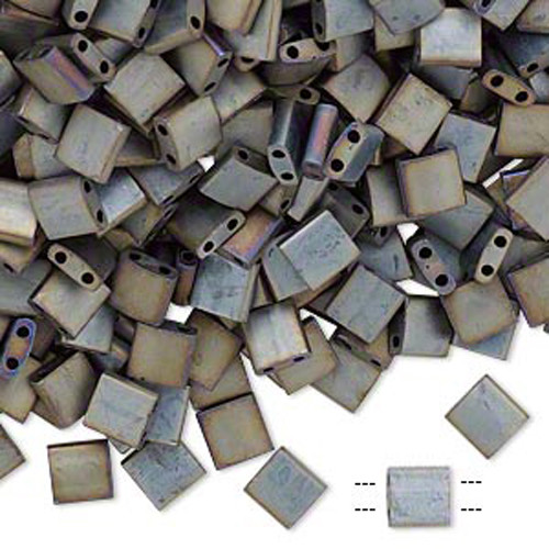 110 undurchsichtige Farbe Miyuki zwei Löcher 5 mm flach quadratisch Tila Glas japanische Samen Perlen - Bild 23 von 29