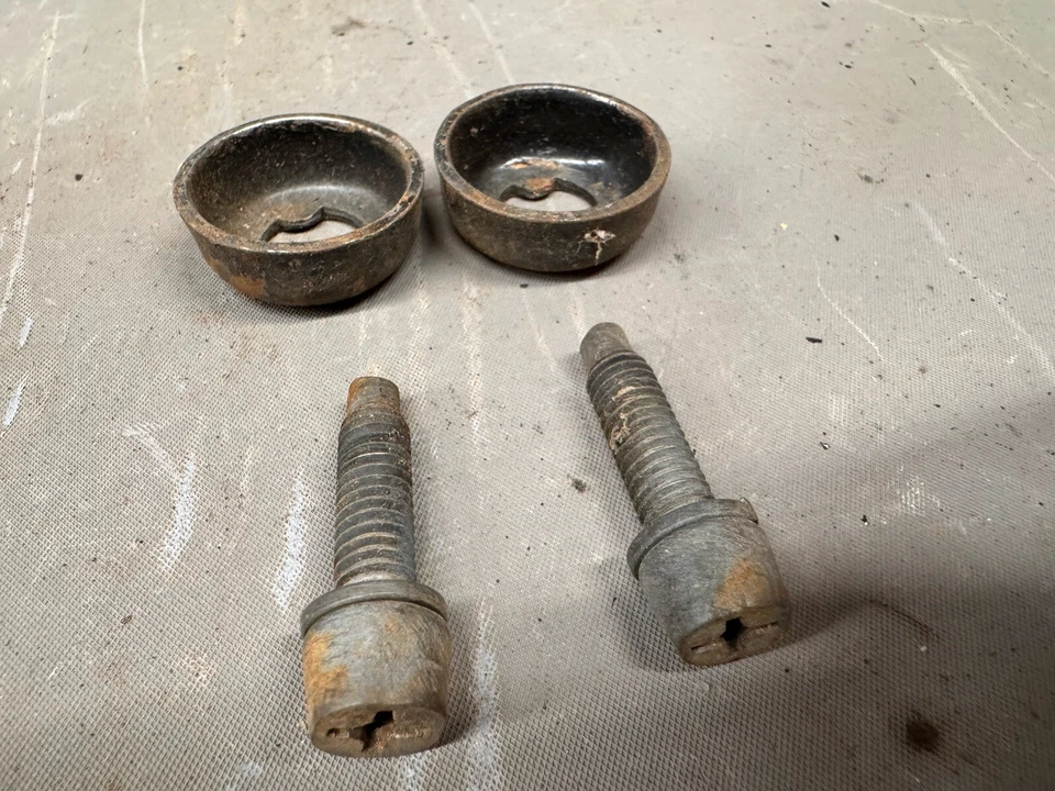 Ford Galaxie 1960-1968 asiento pernos de oruga canastilla banco merodeador Monterey Parklane Foto 3 de 4