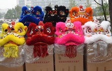 Chinese Foshan Lion Dance Mascot Costume Huang Feihong South Lion