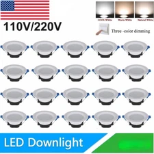 10/20/30pcs Downlight 5W Led Recessed Ceiling Light Indoor Ceiling Spot Light