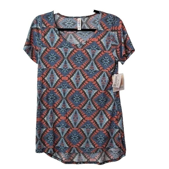 Geometric Regular Size XS Tops for Women