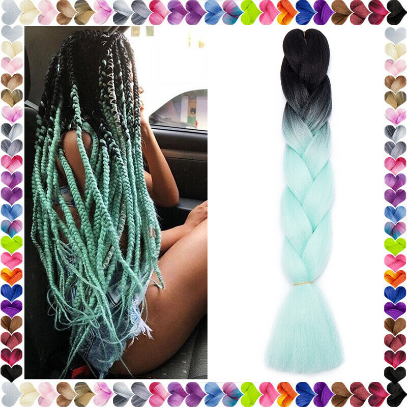 Y2k Rave Hairstyle Braids Hair Synthetic Hair Super Jumbo Hair Braids  Synthetic Yaki Texture Ombre Jumbo Braiding Hair Extensions:diy Various  Braided Hairstyles - Temu