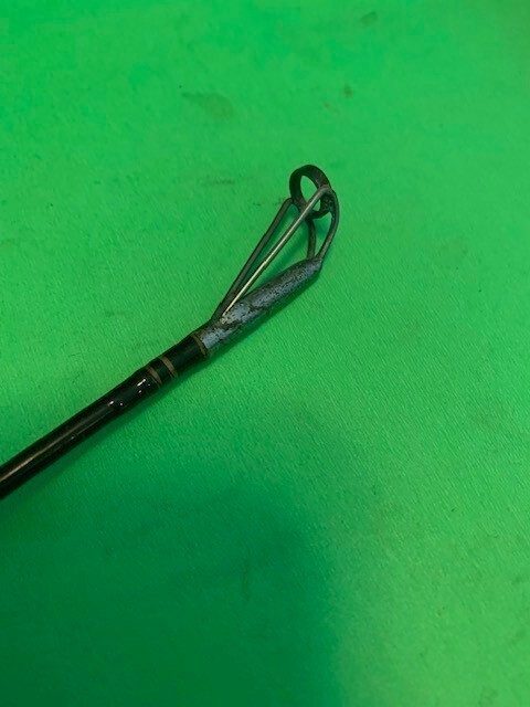 希少品Abu Garcia  NICLAD VII Vintage Abu Garcia BRONCO 2-PC Composite Graphite 8' BF8067