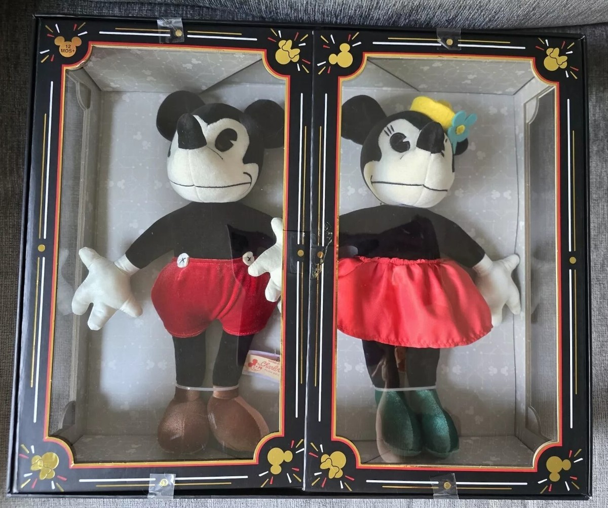 Mickey Mouse And Minnie Mouse Plush 90th Birthday Disney | eBay