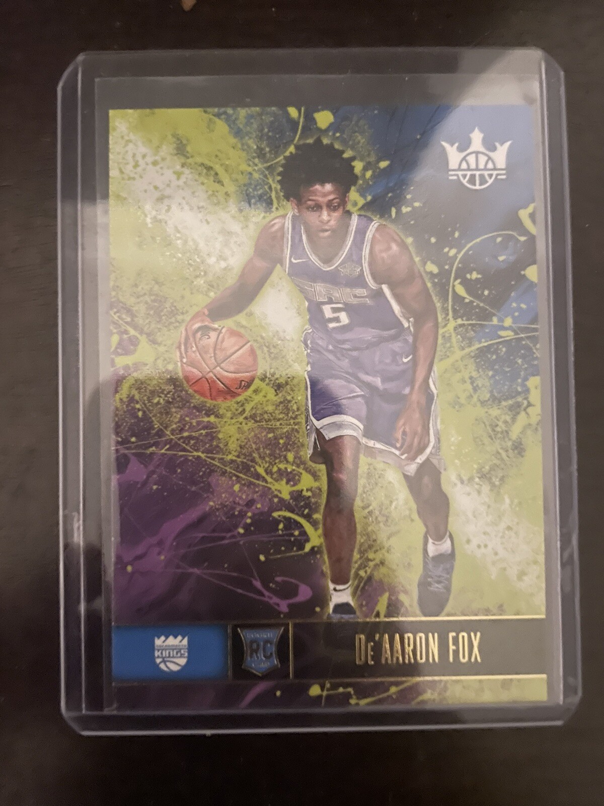 2017-18 Court Kings De’Aaron Fox #110 LEVEL I (1) Rookie Kings RC