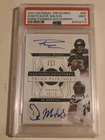 2021 National Treasures Prime Pairings Russell Wilson DK Metcalf /49 Auto PSA 9!