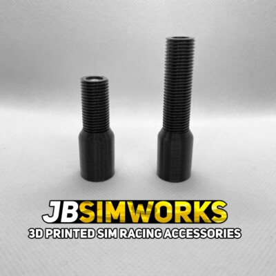RACING FORG　レーシングフォージ　ステアリング　希少　ホーンパッド Logitech M12x1.25 Threaded Shifter Knob Adapter 20mm 40mm G29 G920