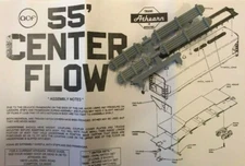 Athearn 55' ACF Covered Hopper Car Kit Parts  #19053 Long & Short Hatch Set NEW!