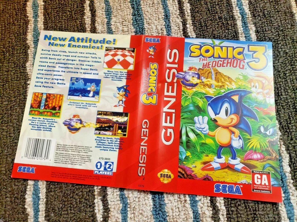 Sonic The Hedgehog 3 Box