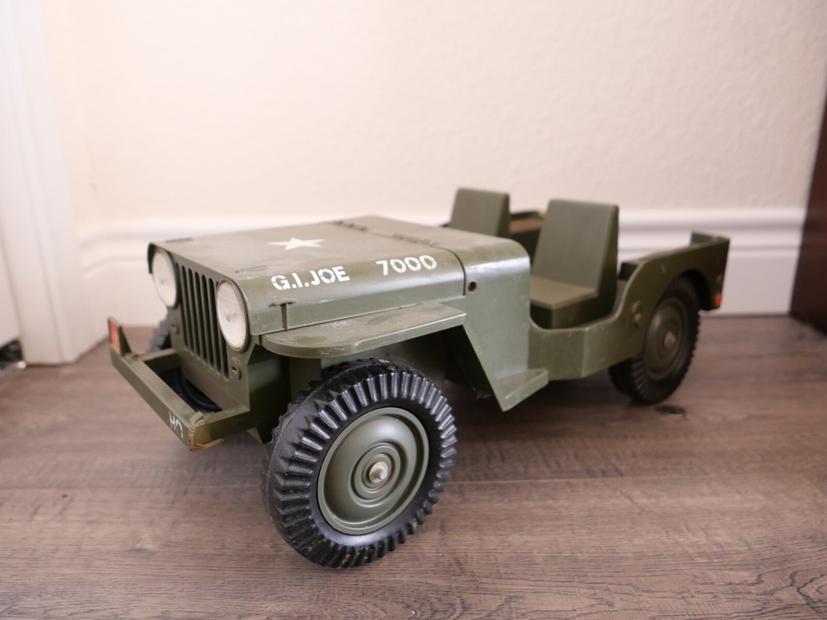 giジョー　ウィリスジープ Vintage 1964 GI Joe Jeep Combat Willys 7000 Parts Hasbro