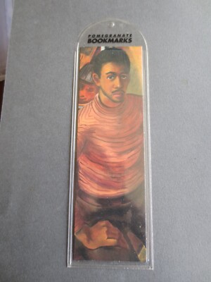 Art BOOKMARK MALVIN GRAY JOHNSON Self Portrait 1934 Painting Pomegranate 