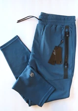 Greyson Sequoia Joggers (L) Pants Sea Blue Sweats Leisure Golf Men's NEW
