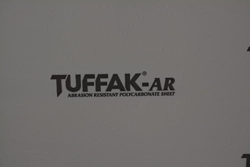 Polycarbonate Clear Lexan Sheet MR-10 Margard Scratch Resistant 1/8" x24" x16" - Picture 6 of 9
