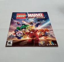 Lego Marvel Super Heroes Instruction Manual Booklet ONLY!! PS3