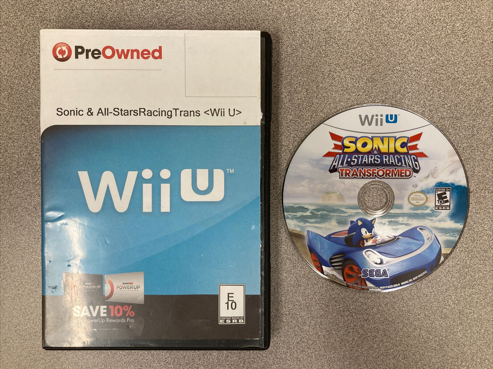 Sonic & All-Stars Racing Transformed (Nintendo Selects) for Wii U