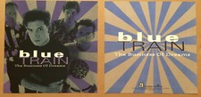BLUE TRAIN Rare 1991 Set 2 DOUBLE SIDED PROMO POSTER FLAT 4 Business CD MINT USA