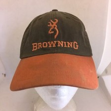 Vintage Browning Strapback Hat Adjustable 1990s 80s D2