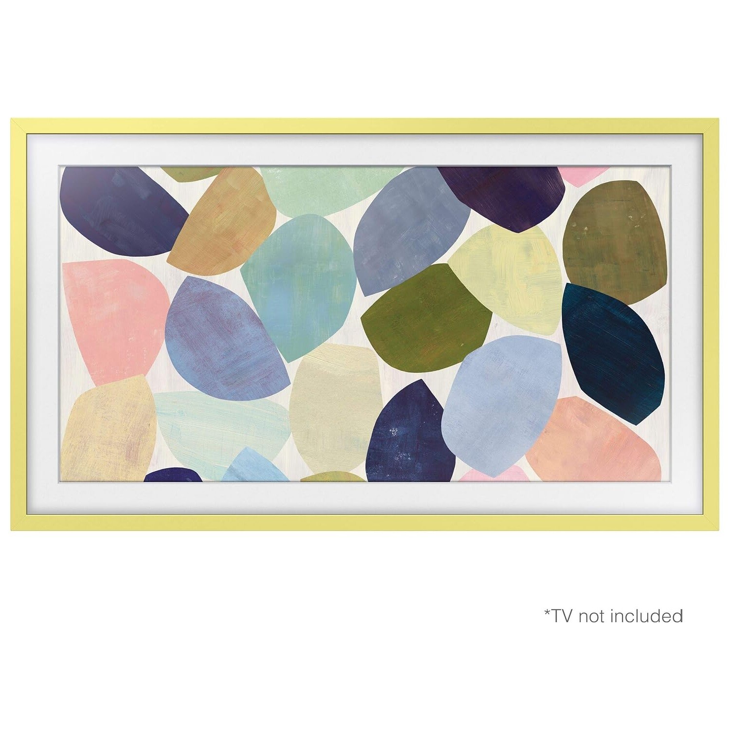 SAMSUNG CORNICE ARTISTICA PER SMART TV THE FRAME 32" POLLICI TELAIO GIALLO/LEMON