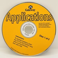 Gateway Applications Gateway  Disk 1  Version 5.2  2002 